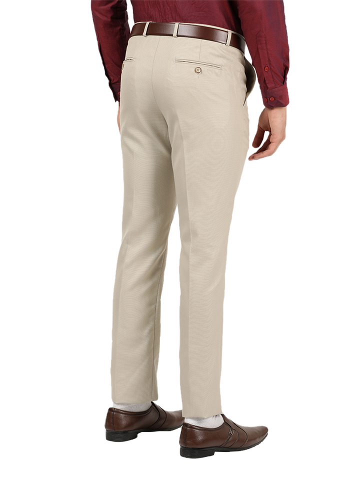 Cream Formal Core Trouser