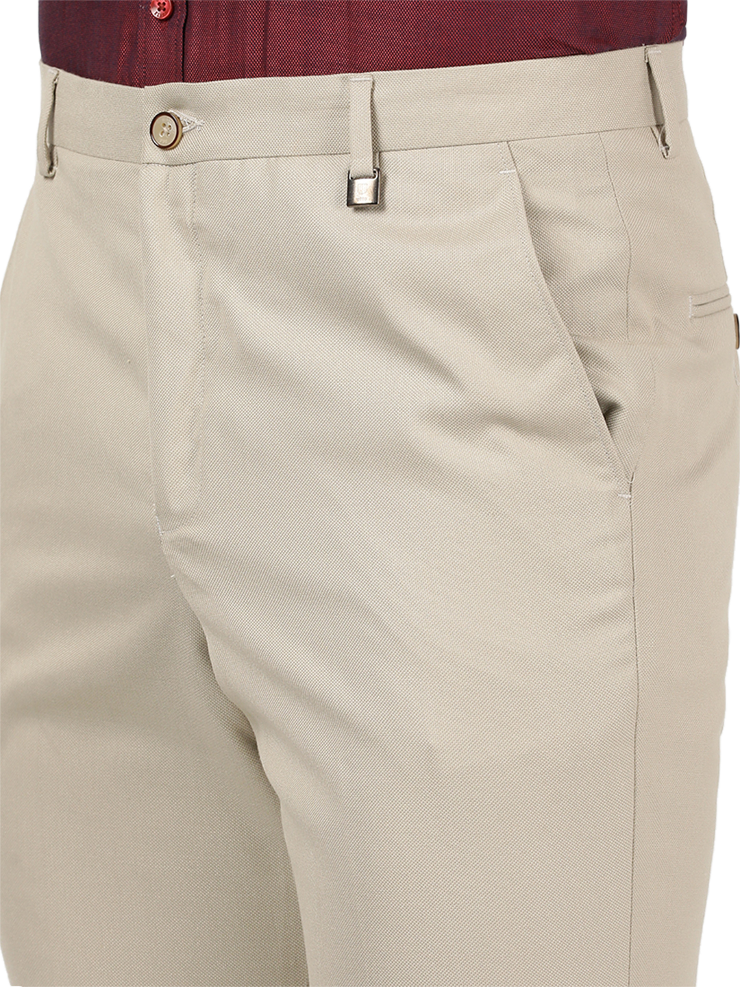 Cream Formal Core Trouser