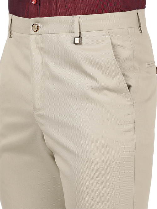 Cream Formal Core Trouser