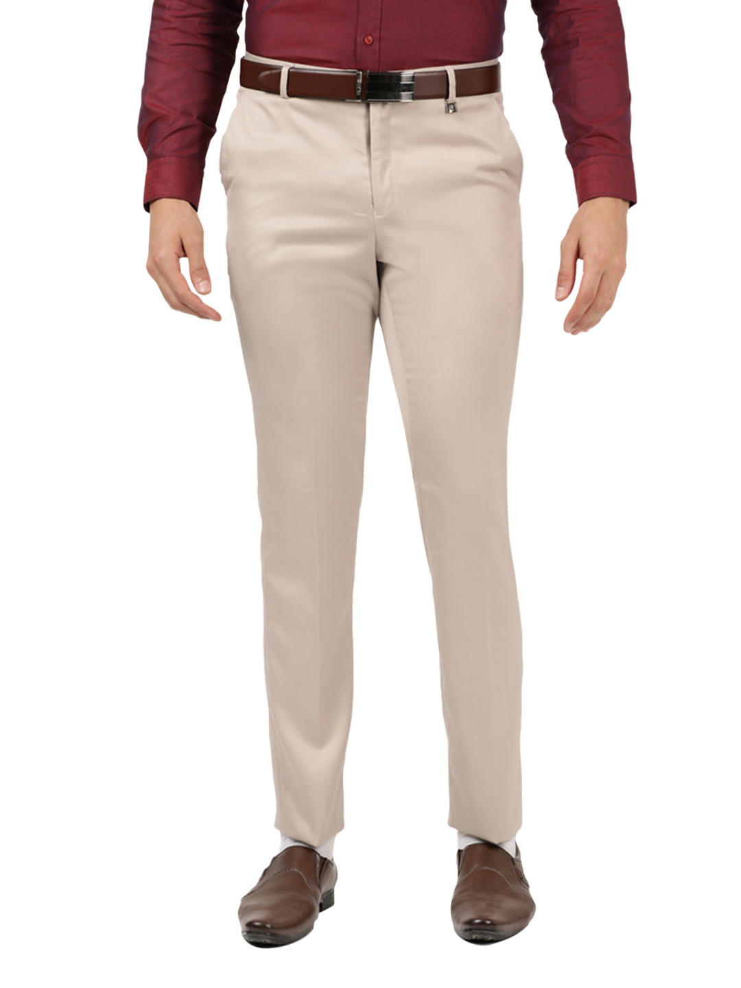 Beige Formal Core Trouser