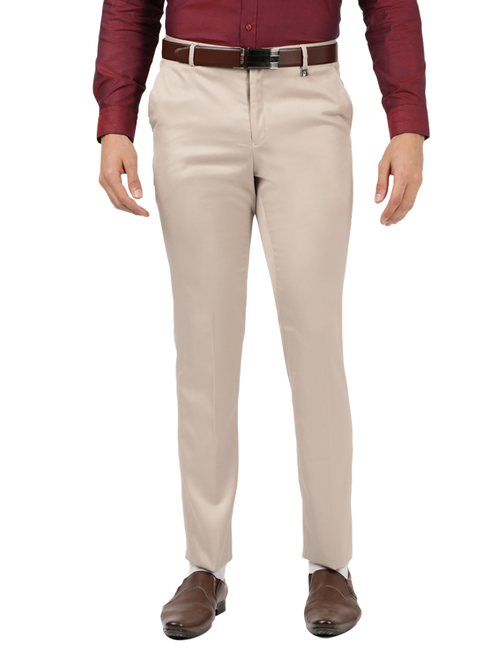 Beige Formal Core Trouser