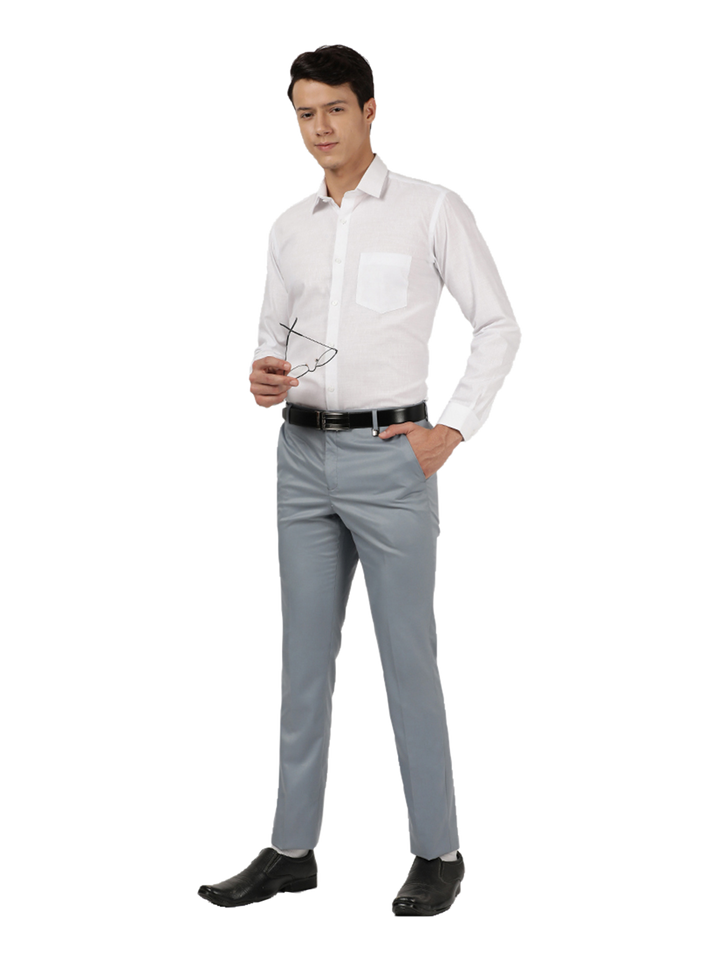 Steel Grey Formal Core Trouser