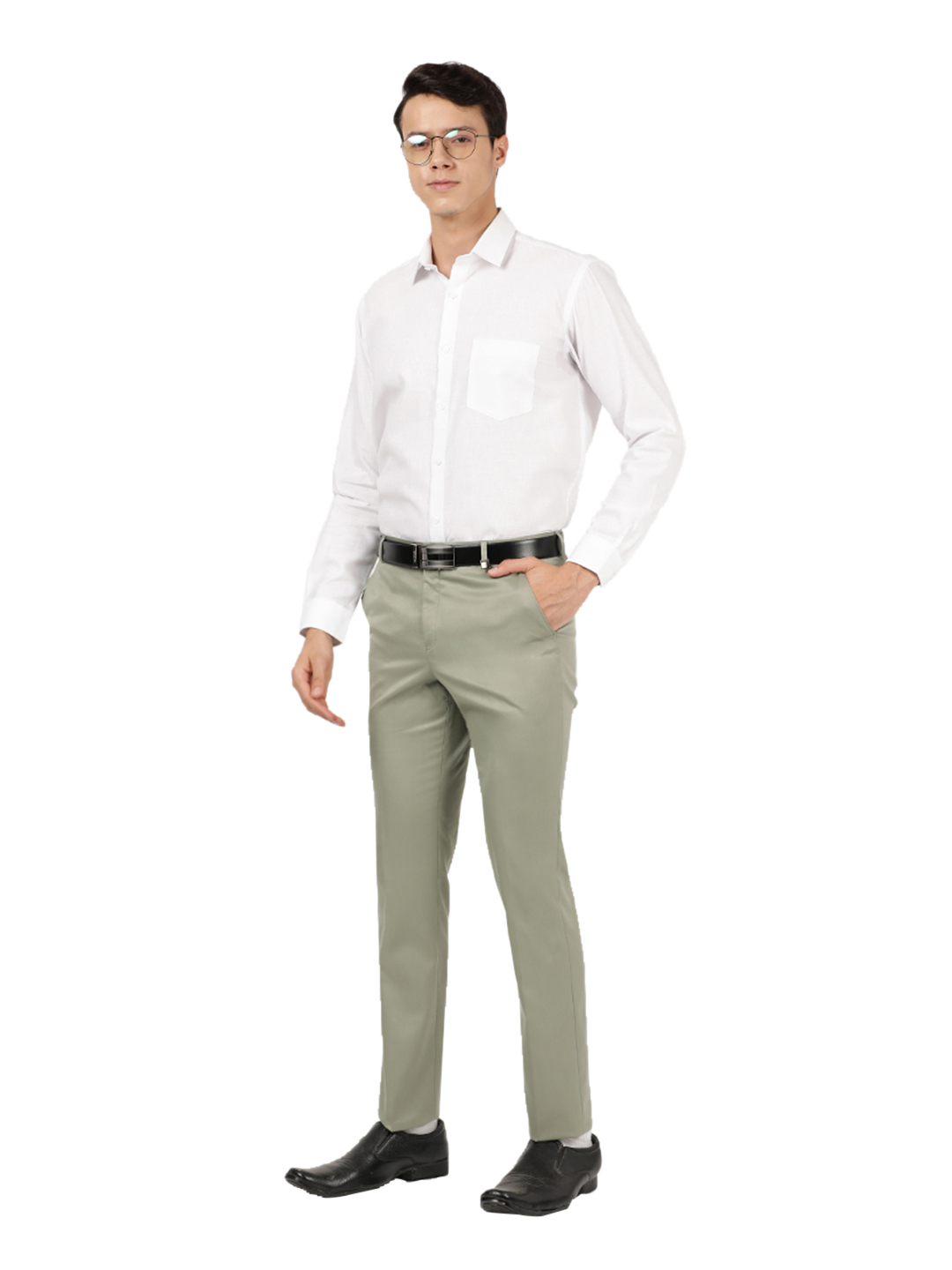 Grey Formal Core Trouser