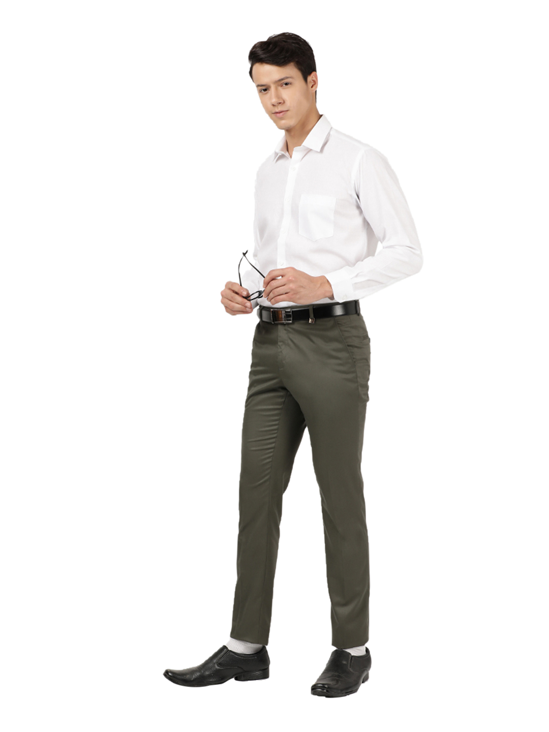 Olive Formal Core Trouser