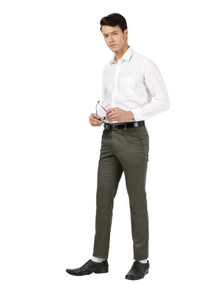 Olive Formal Core Trouser