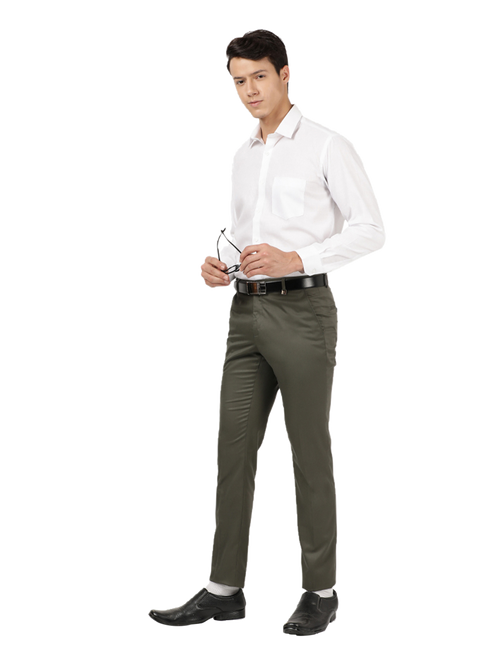 Olive Formal Core Trouser