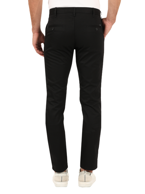 Black Casual Core Trousers