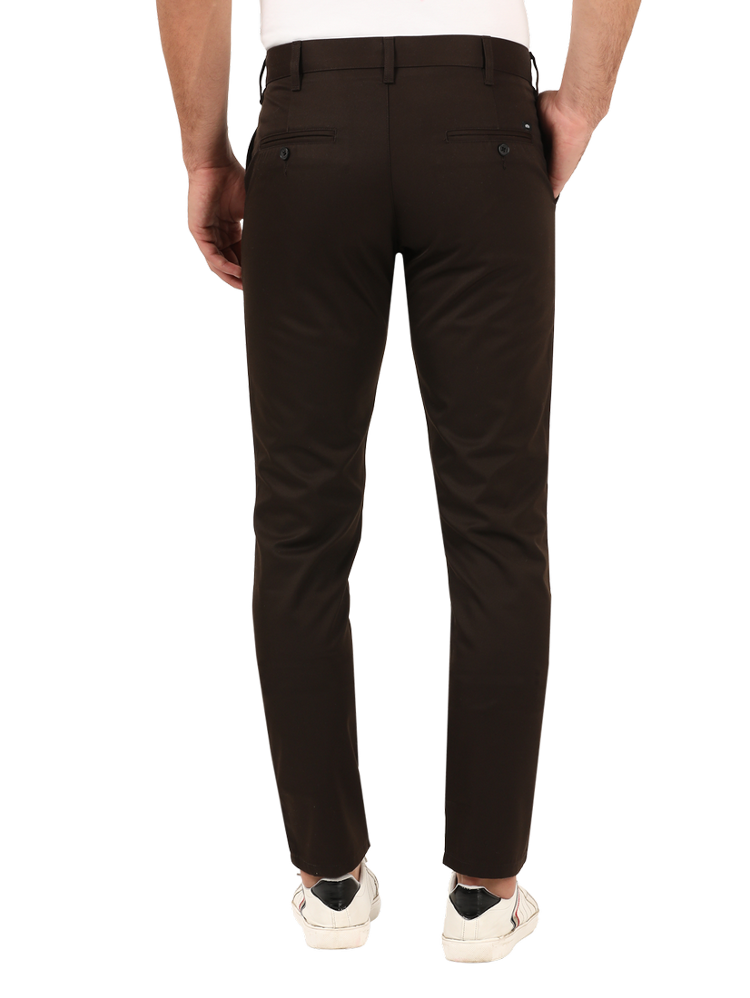 Brown Casual Core Trousers