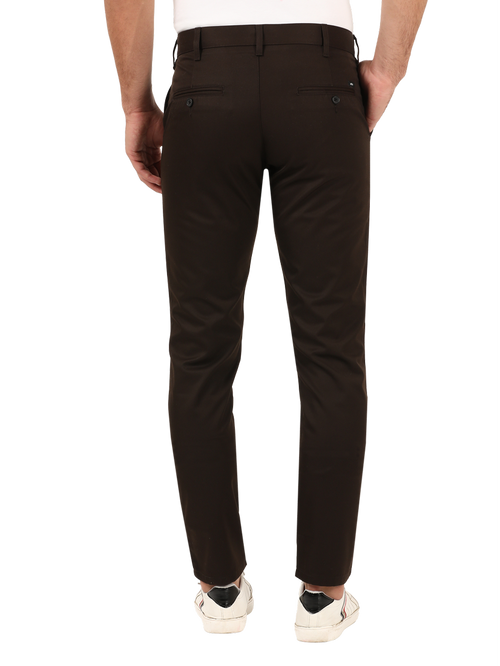 Brown Casual Core Trousers