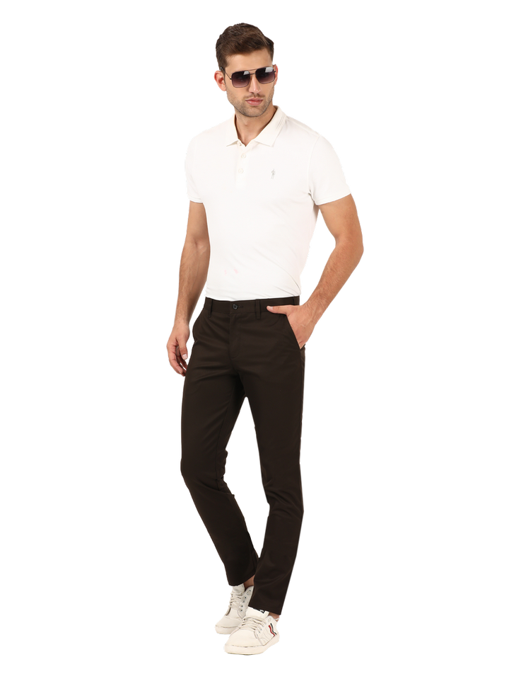 Brown Casual Core Trousers