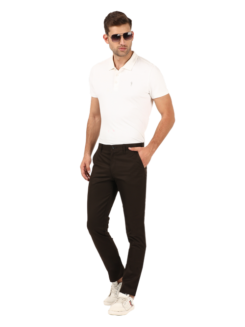 Brown Casual Core Trousers