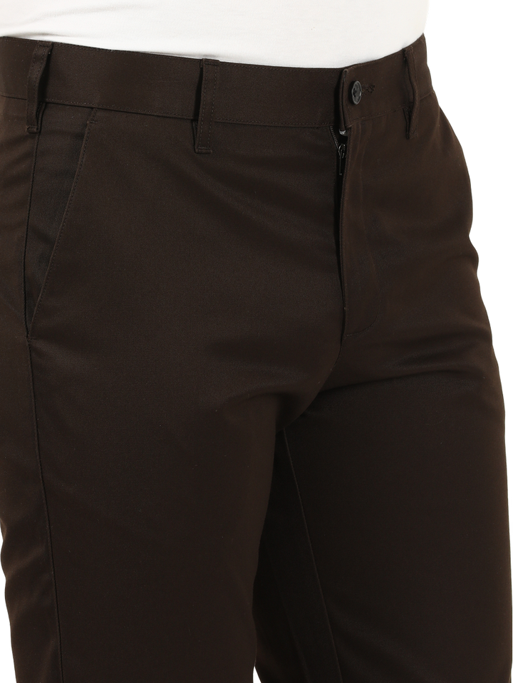 Brown Casual Core Trousers