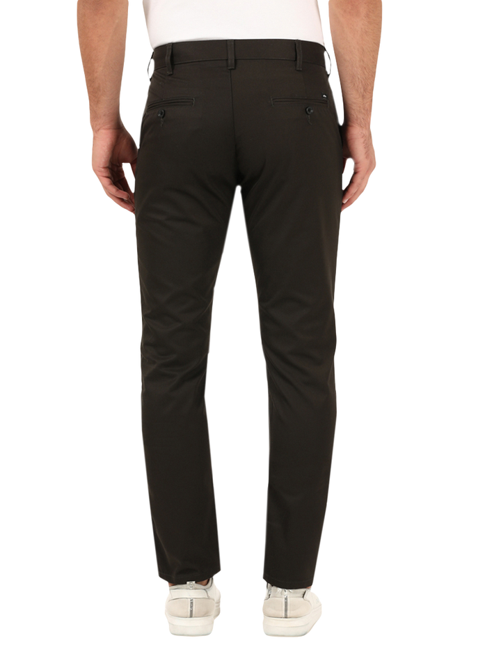 D.Olive Casual Core Trousers