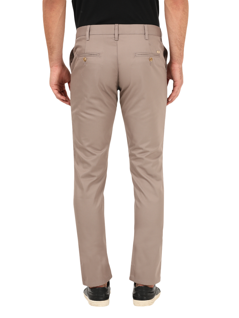 Light Khaki Casual Core Trousers