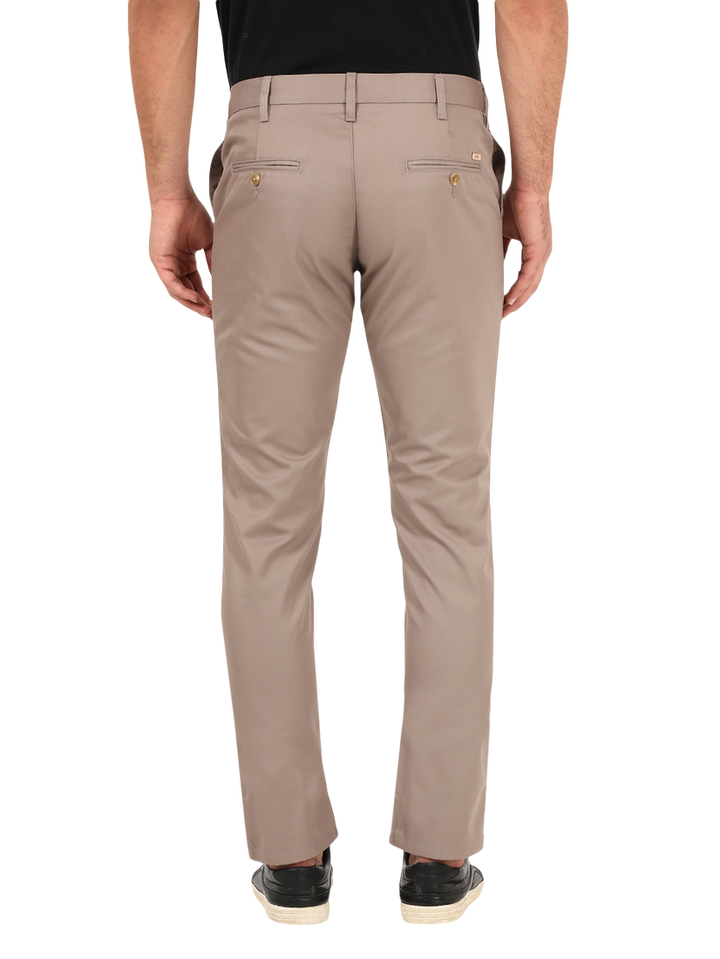 L.Khaki Casual Core Trousers