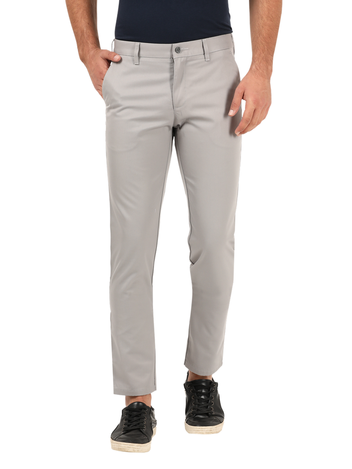 L.Grey Casual Core Trousers