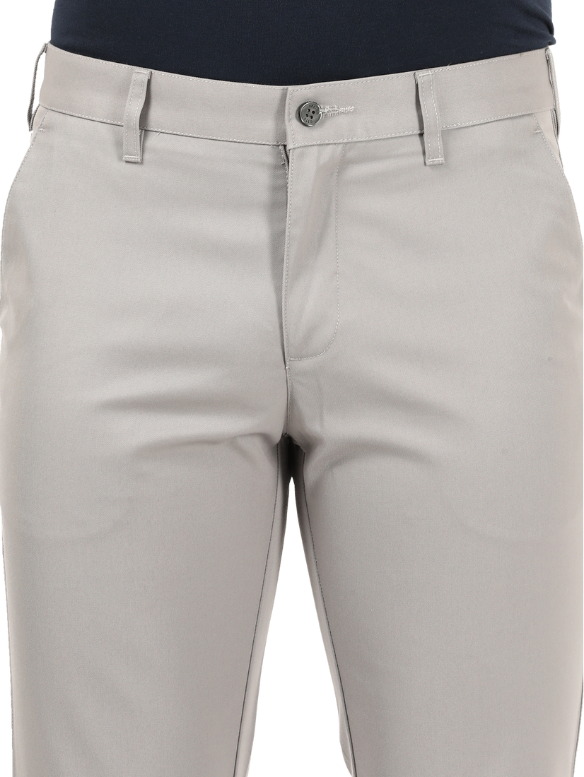 Light Grey Casual Core Trousers