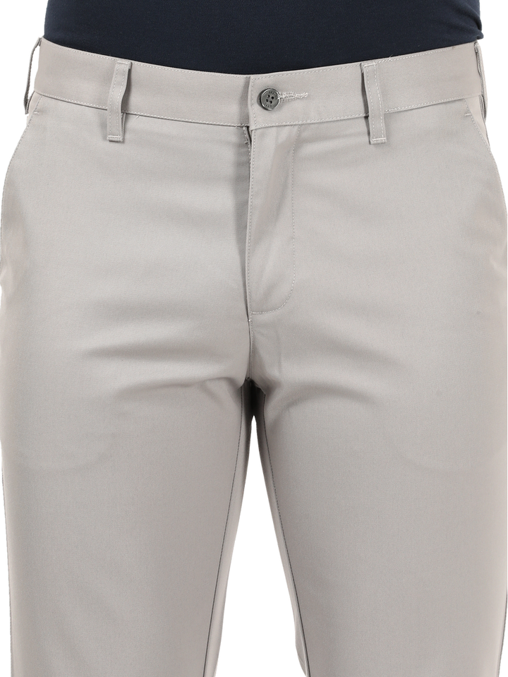 Light Grey Casual Core Trousers