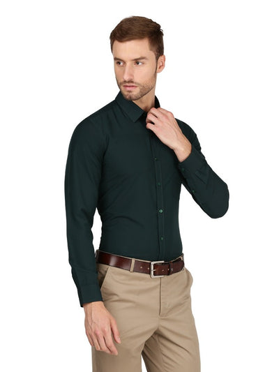 Buy online Mens Self Design Formal Shirt from shirts for Men by Canary  London for ₹450 at 75% off | 2024 Limeroad.com