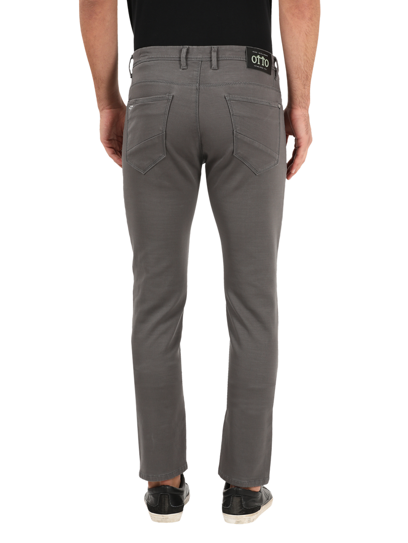 Dark Grey Denim Core Trousers