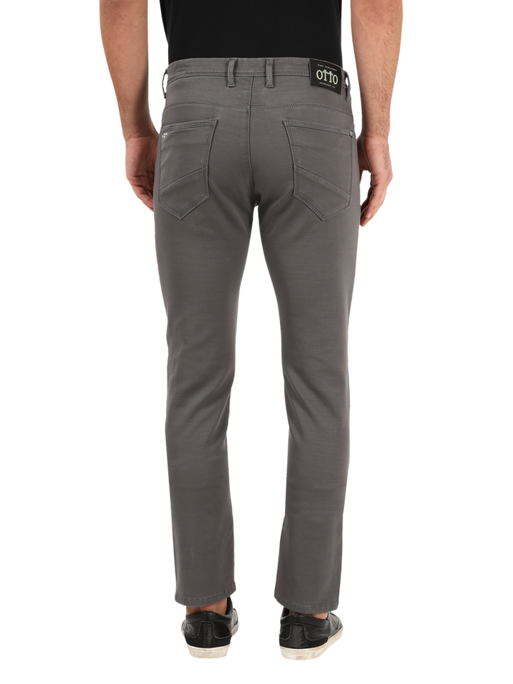 Dark Grey Denim Core Trousers