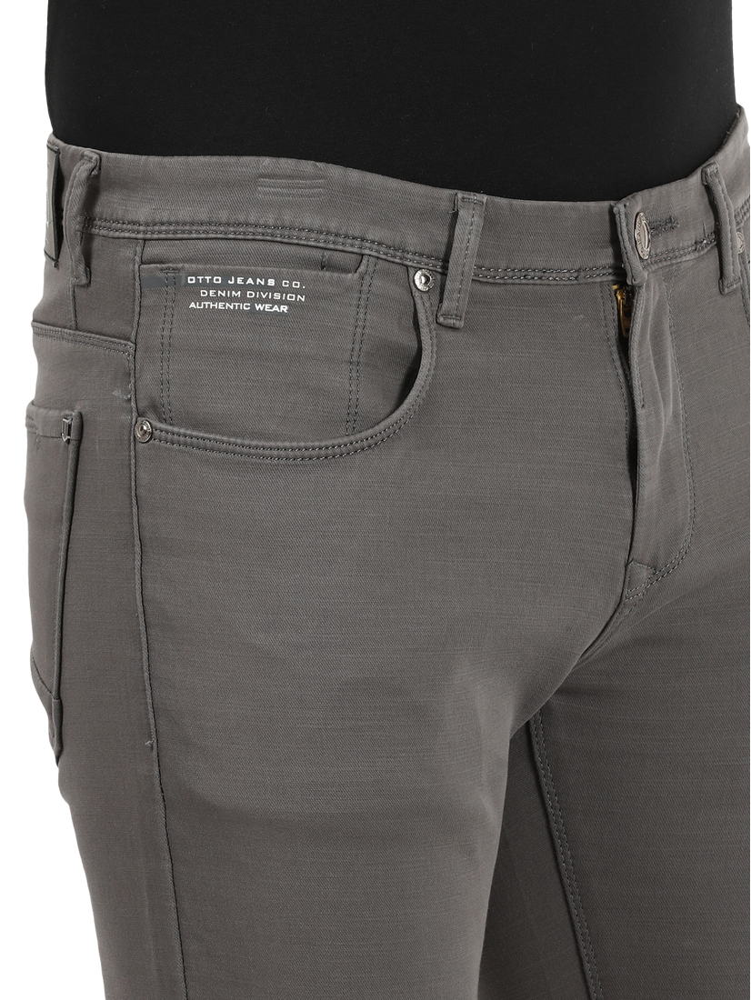 D.Grey Denim Core Trousers