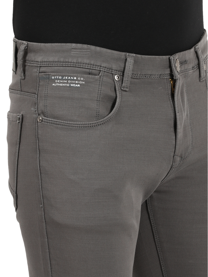 Dark Grey Denim Core Trousers