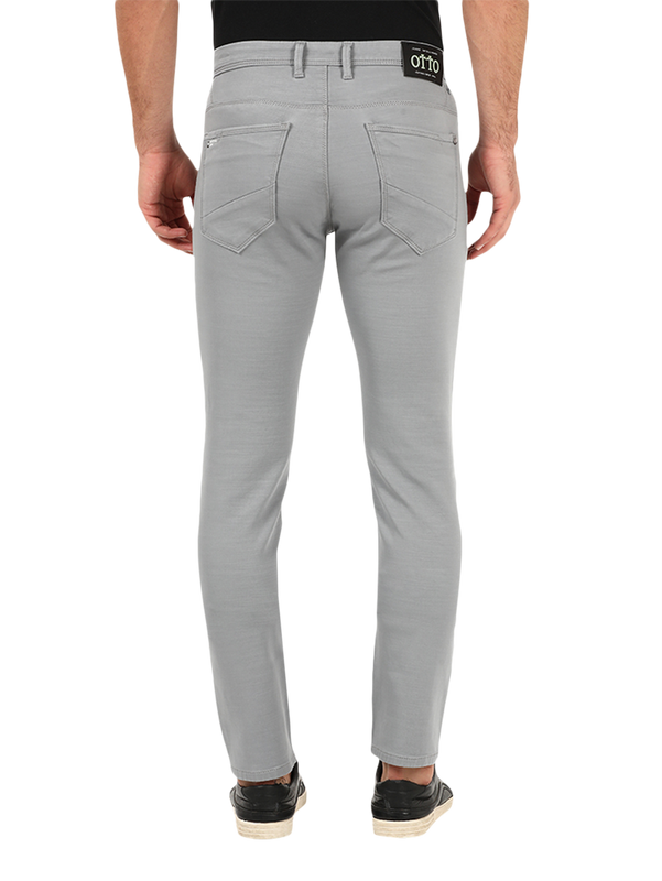 Grey Denim Core Trousers