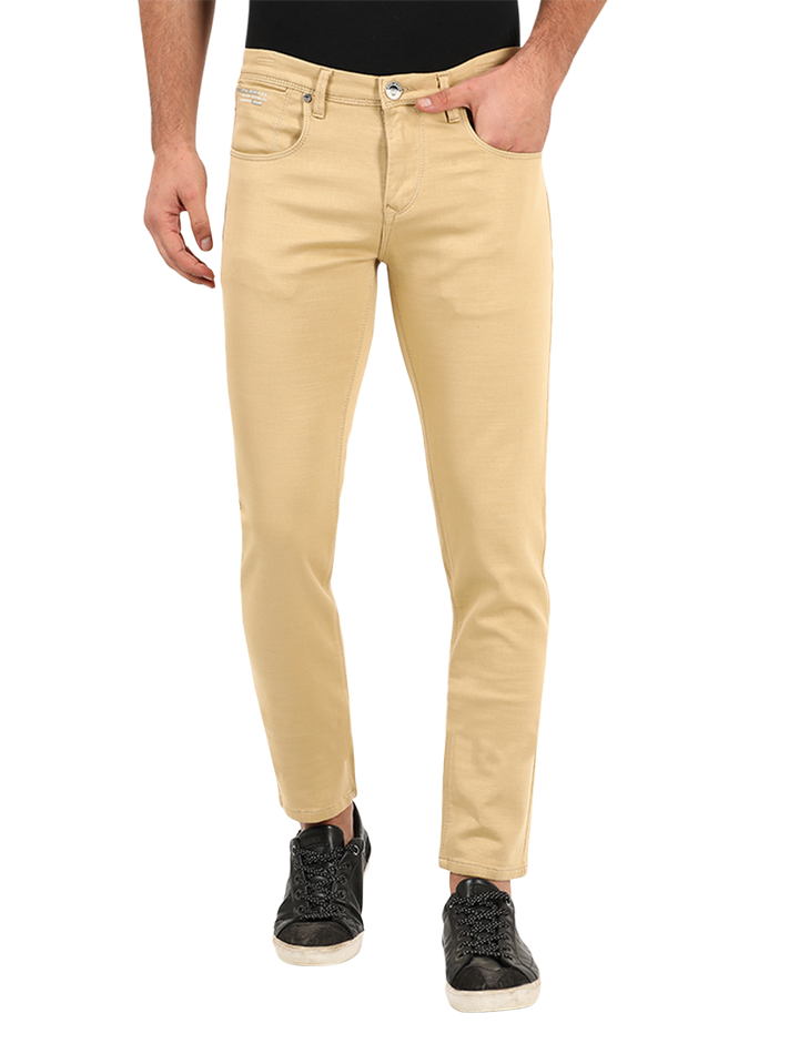 Khaki Denim Core Trousers