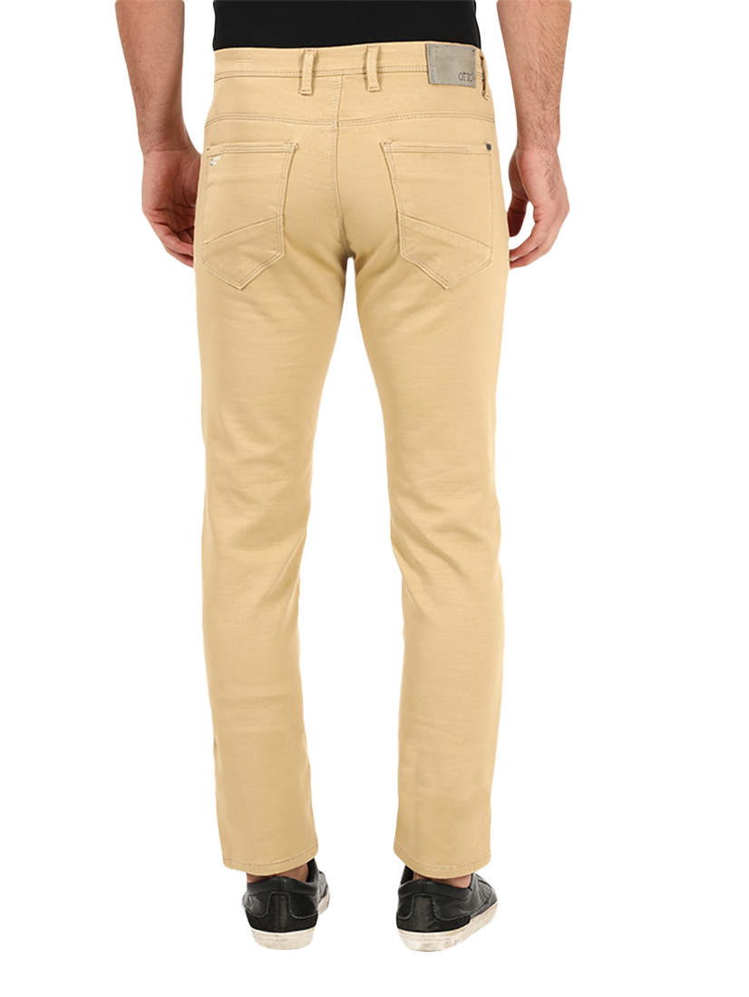 Khaki Denim Core Trousers