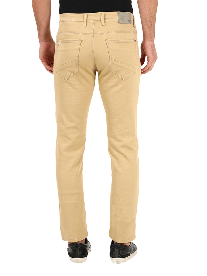 Khaki Denim Core Trousers