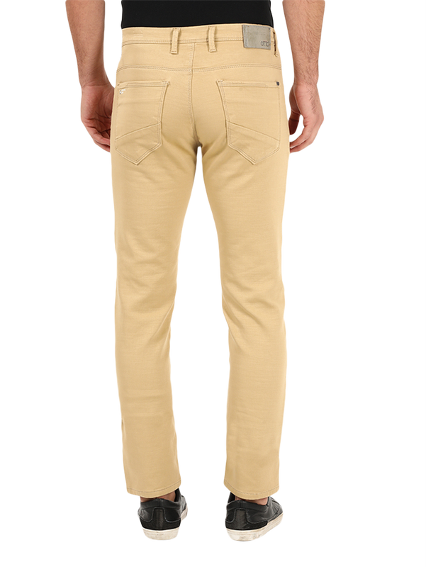 Khaki Denim Core Trousers