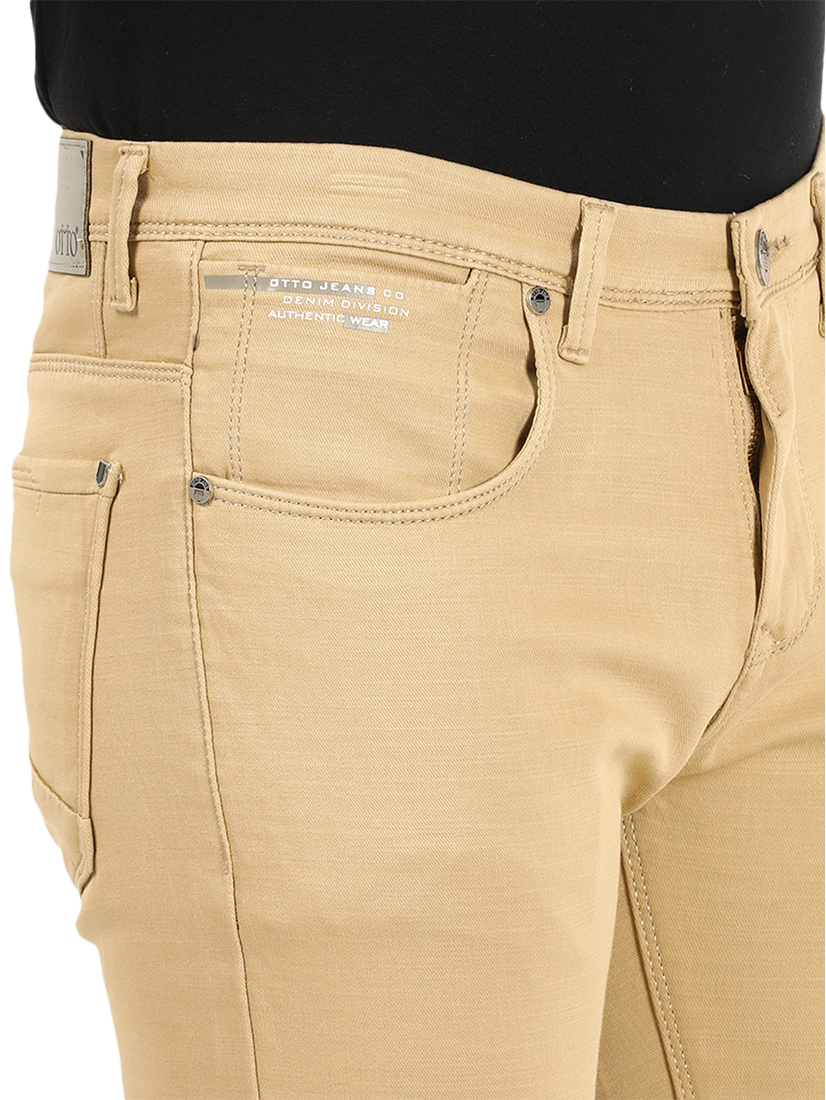 Khaki Denim Core Trousers