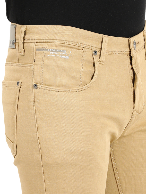 Khaki Denim Core Trousers