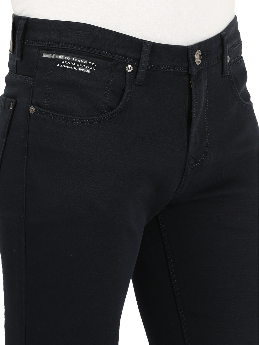 Navy Denim Core Trousers