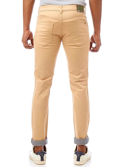 Khaki Core Denim Trousers