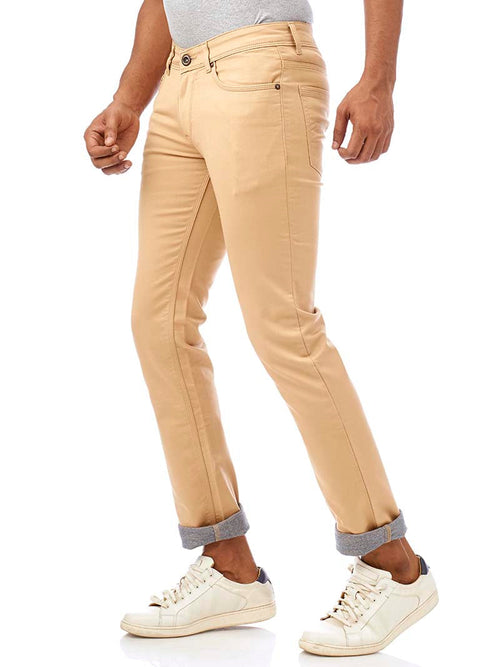 Khaki Core Denim Trousers