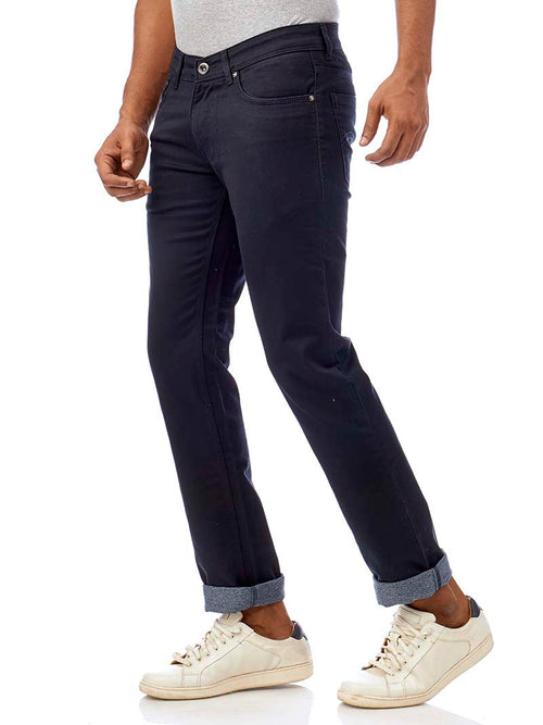 Navy Core Denim Trousers