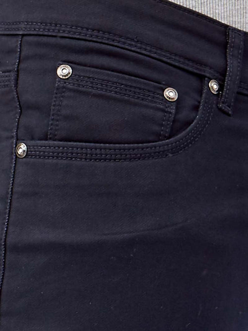 Navy Core Denim Trousers