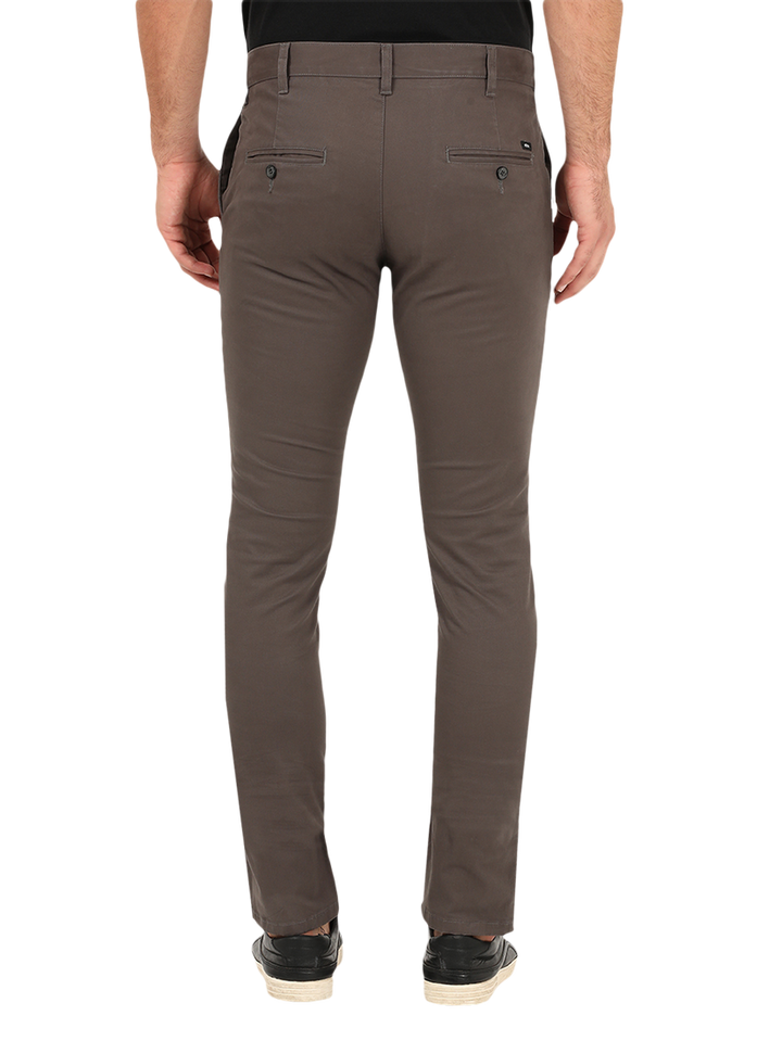 D.Grey Casual Core Trousers