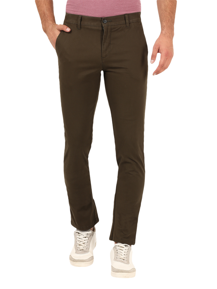 Grey Casual Core Trousers