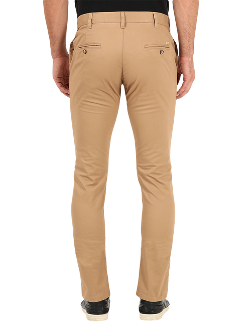 Khaki Casual Core Trousers -