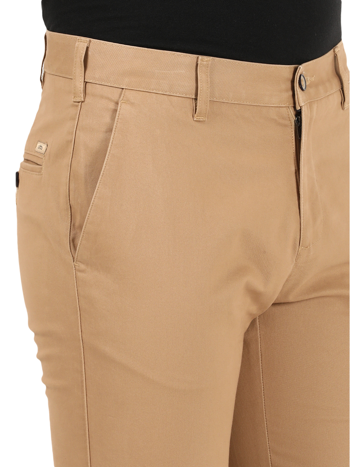 Khaki Casual Core Trousers -