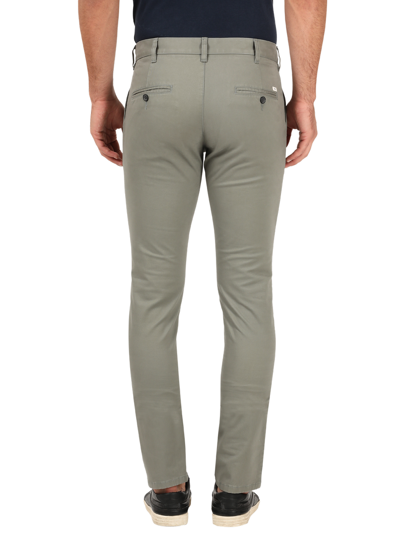 Light Grey Casual Core Trousers