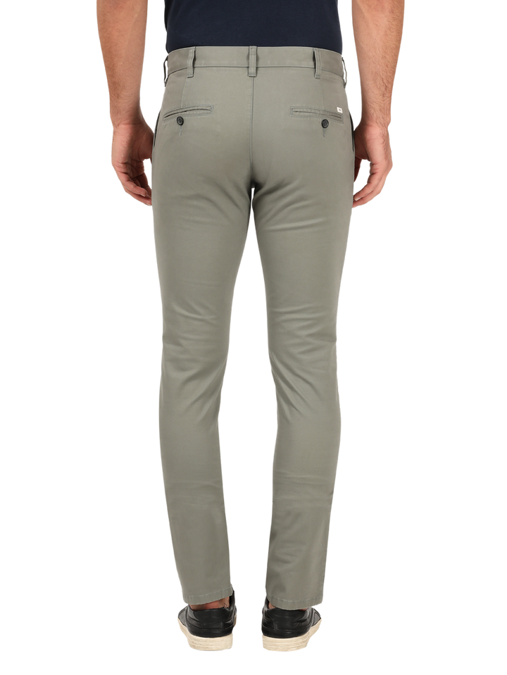 Light Grey Casual Core Trousers