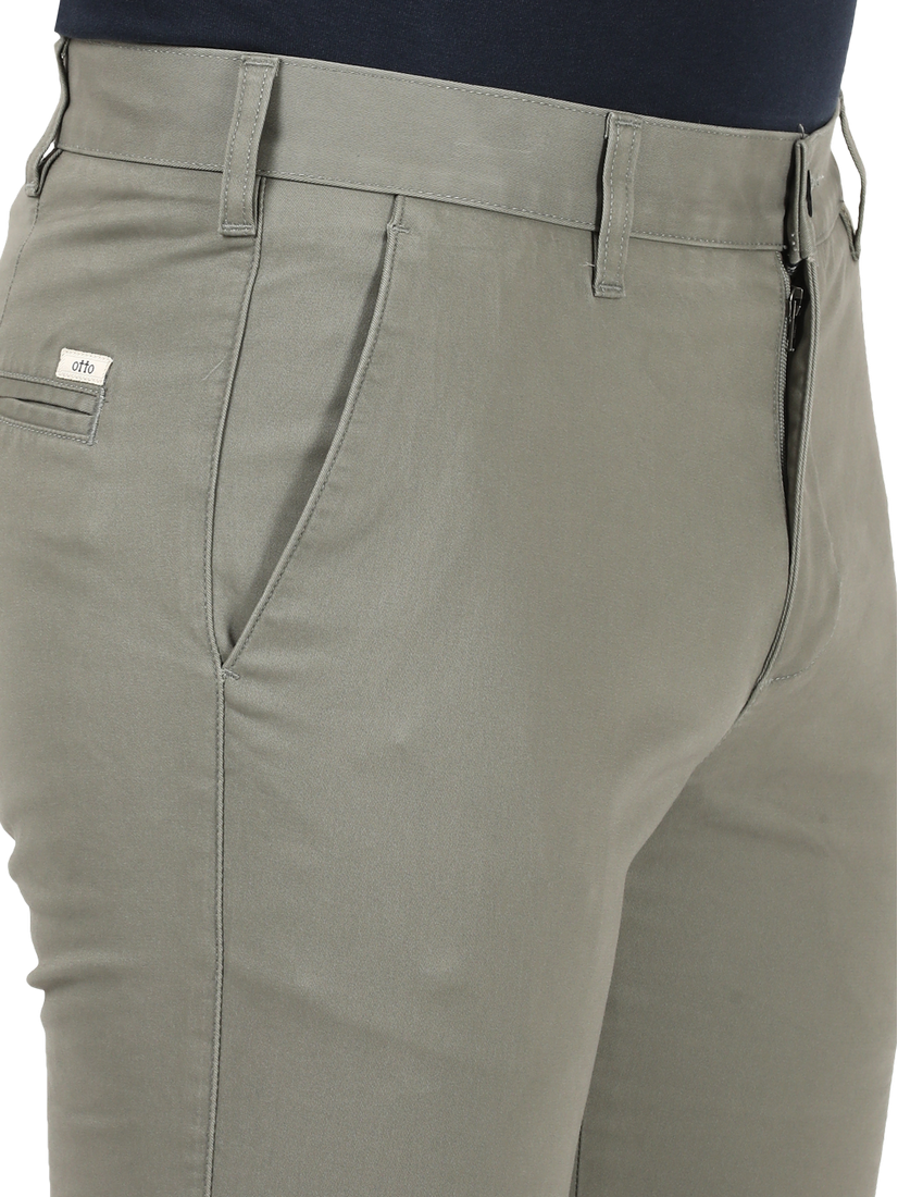 LT.Grey Casual Core Trousers