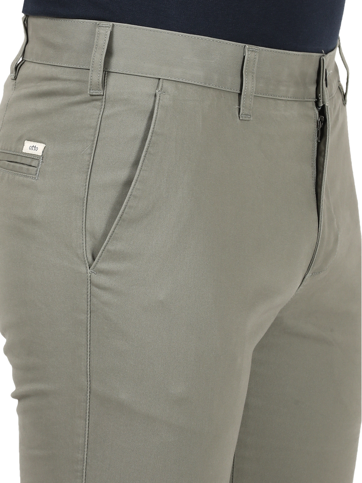 LT.Grey Casual Core Trousers