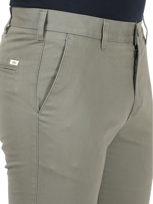 LT.Grey Casual Core Trousers