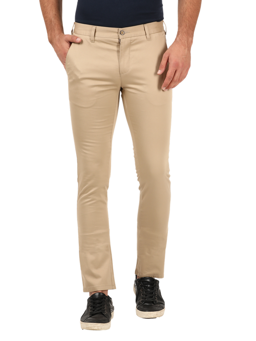 Khaki Casual Core Trousers