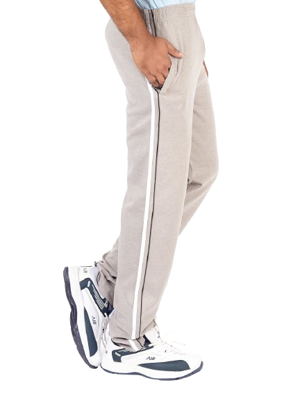 Cotton Blend - Ash Track Pants  - SAVONA-MGR